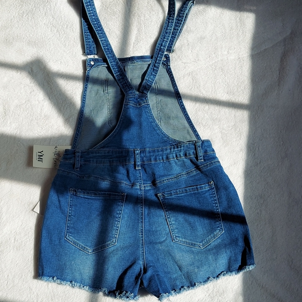 YMI Distressed Overalls - Picture 4 of 5